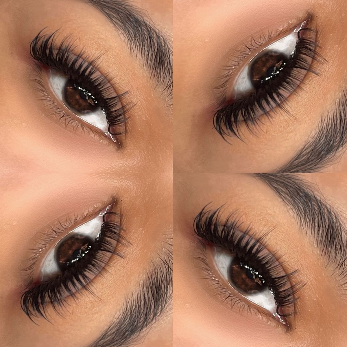 Wet set from four angles